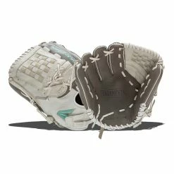 Best reviews of 👍 Easton Fundamental 12" Fastpitch Softball Glove: FMFP12 Grey, Teal, White 🔥
