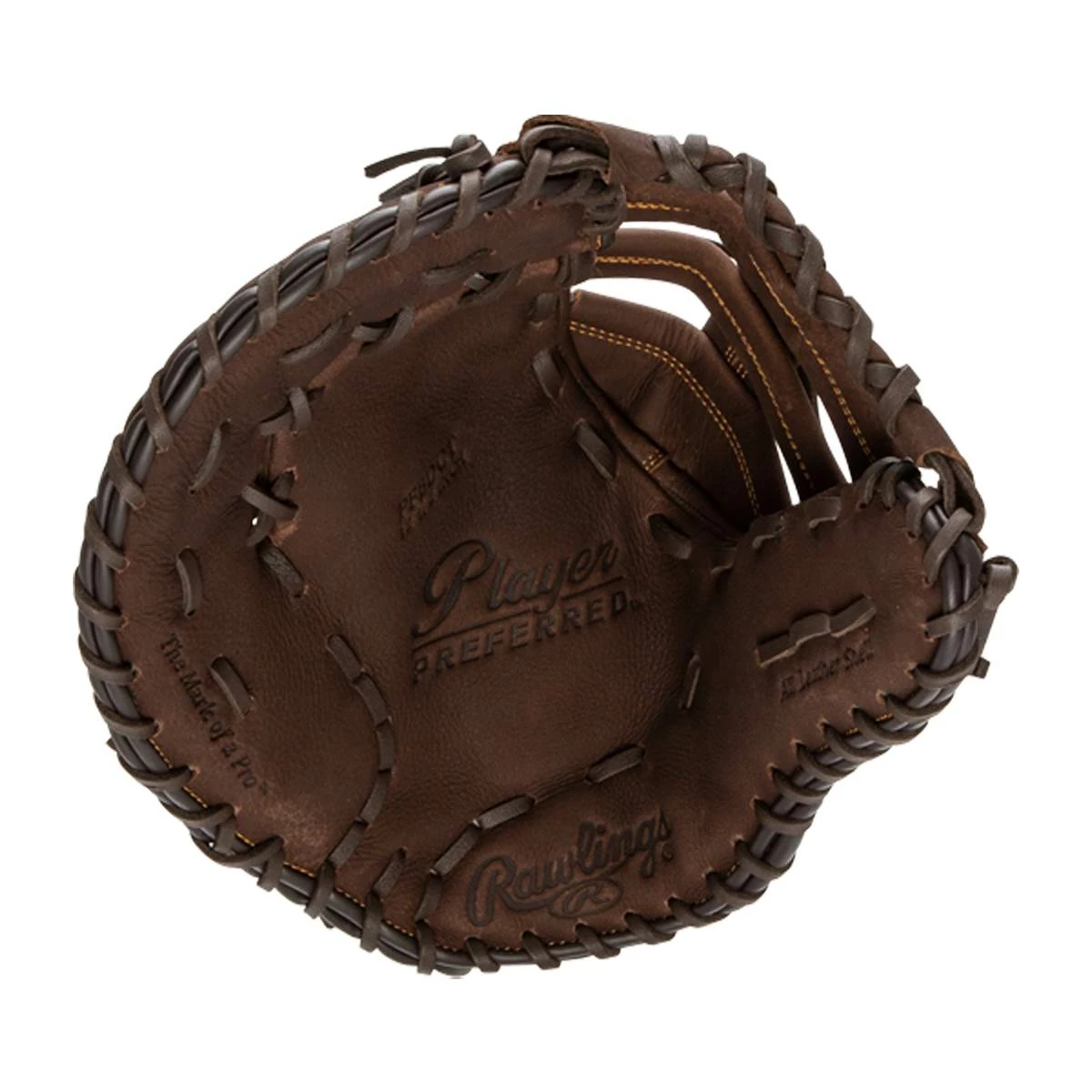 Outlet โ Rawlings Player Preferred 12.5" First Base Mitt: PFBDCT Brown ๐ 7 Outlet โ Rawlings Player Preferred 12.5" First Base Mitt: PFBDCT Brown ๐ - Image 5