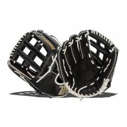 Best Sale ❤️ Marucci Palmetto Series 12.50" Fastpitch Softball Glove: MFGPL1250FP Black, White 🔔