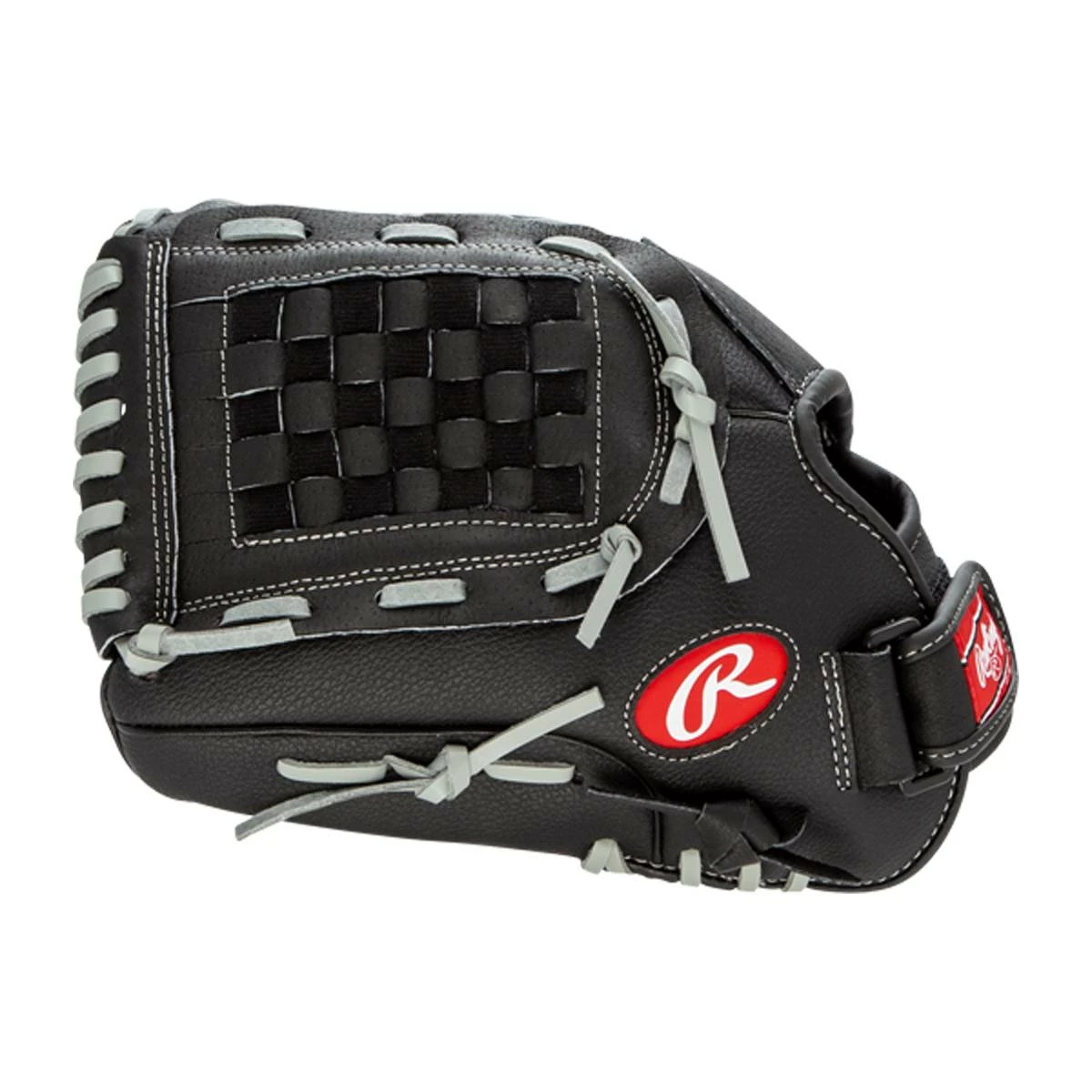 Best Sale ⭐ Rawlings RSB 12" Slow Pitch Softball Glove: RSB120GB Black, Grey 🌟 5 Best Sale ⭐ Rawlings RSB 12" Slow Pitch Softball Glove: RSB120GB Black, Grey 🌟 - Image 3