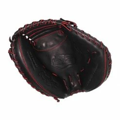 New 😀 Rawlings R9 Series 32" Youth Catcher's Mitt: R9YPTCM32B Black 🎁 -BaseBallBat Sales Store caaf 03 20 rawlings r9 series 32 youth catchers mitt r9yptcm32b 30146 6 l