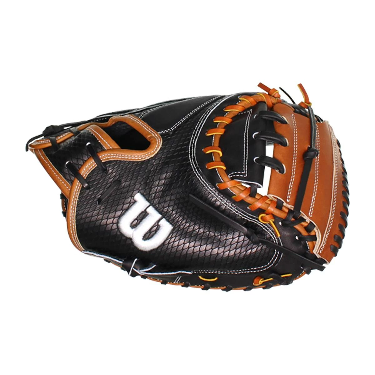 Hot Sale 🎉 Wilson A2K 33.5" Baseball Catcher's Mitt: WBW100071335 Black, Brown, Tan 🎉 6 Hot Sale 🎉 Wilson A2K 33.5" Baseball Catcher's Mitt: WBW100071335 Black, Brown, Tan 🎉 - Image 4