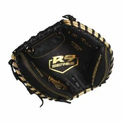 Buy ⌛ Rawlings R9 27" Baseball Training Catcher's Mitt: R9TRCM Black, Gold 🎉 -BaseBallBat Sales Store cca7 11 20 rawlings r9 27 baseball training catchers mitt r9trcm 33544 6 l