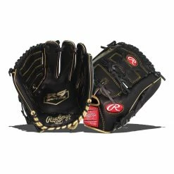 Wholesale 🔔 Rawlings R9 12" Baseball Glove: R9206-9BG Black, Gold 🧨 -BaseBallBat Sales Store cea0 11 20 rawlings r9 12 baseball glove r9206 9bg 33538 1 l
