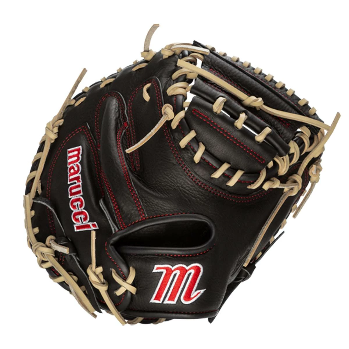 Discount ⌛ Marucci Acadia Series 32" Youth Baseball Catcher's Mitt: MFGACM220C1 Black, Red ✔️ 9 Discount ⌛ Marucci Acadia Series 32" Youth Baseball Catcher's Mitt: MFGACM220C1 Black, Red ✔️ - Image 7