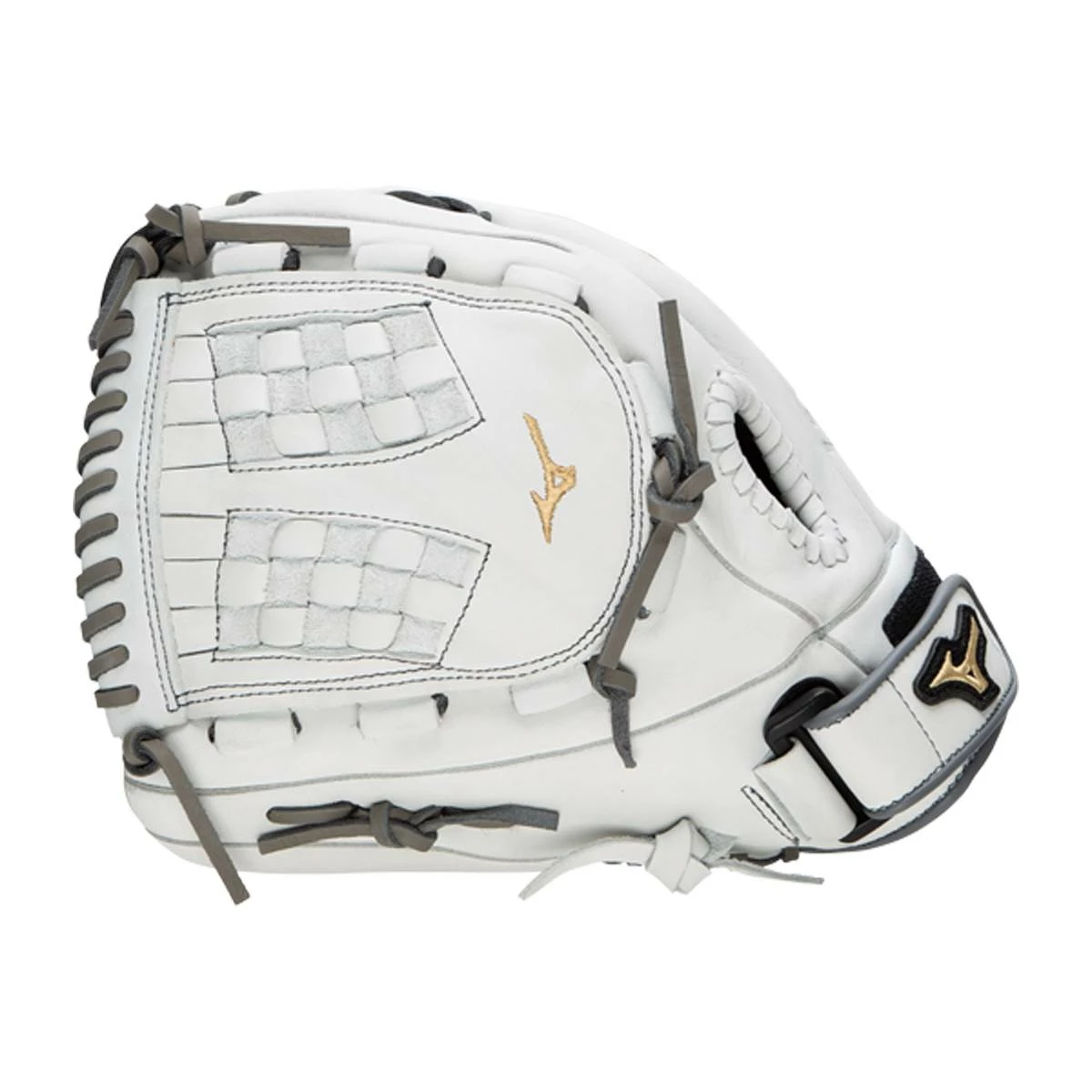 New 😍 Mizuno MVP Prime 12.5" Fastpitch Softball Glove: GMVP1250PF4W White 😍 5 New 😍 Mizuno MVP Prime 12.5" Fastpitch Softball Glove: GMVP1250PF4W White 😍 - Image 3