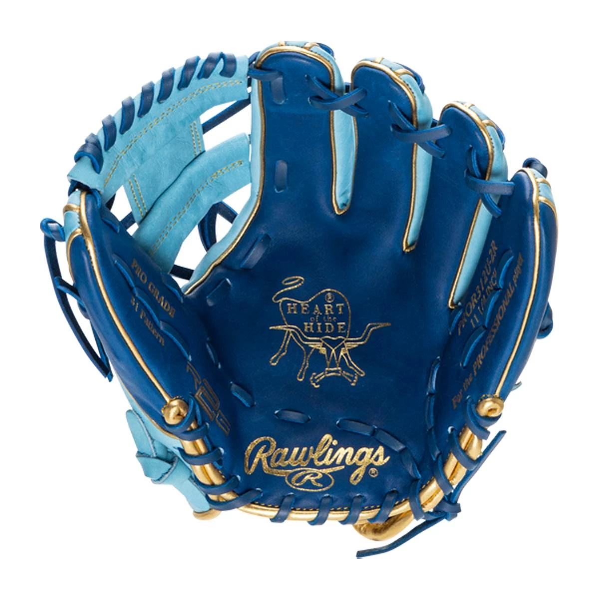 Promo ๐ Rawlings Heart of the Hide R2G Contour Fit 11.25" Baseball Glove: PROR312U-2R Blue ๐ 4 Promo ๐ Rawlings Heart of the Hide R2G Contour Fit 11.25" Baseball Glove: PROR312U-2R Blue ๐ - Image 2
