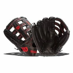 Brand new ⌛ Wilson A2K 12.75" SuperSkin Baseball Glove: WBW1000671275 Black 🧨