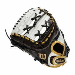 Best deal 🎉 Wilson A2000 SuperSkin 12" Fastpitch Softball First Base Mitt: WTA20RF19FP1BSS Black, White 💯 -BaseBallBat Sales Store dbb7 10 21 wilson a2000 superskin 12 fastpitch softball first base mitt wta20rf19fp1bss 30521 10 l