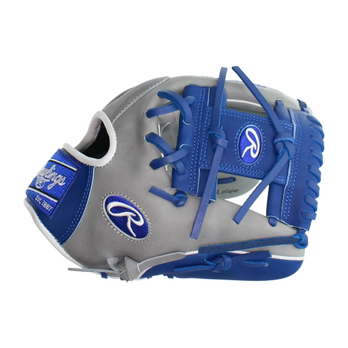 Wholesale ๐ฏ Rawlings Heart of the Hide 11.5" Baseball Glove: PRO204-2GR Blue, Grey ๐งจ 6 Wholesale ๐ฏ Rawlings Heart of the Hide 11.5" Baseball Glove: PRO204-2GR Blue, Grey ๐งจ - Image 4