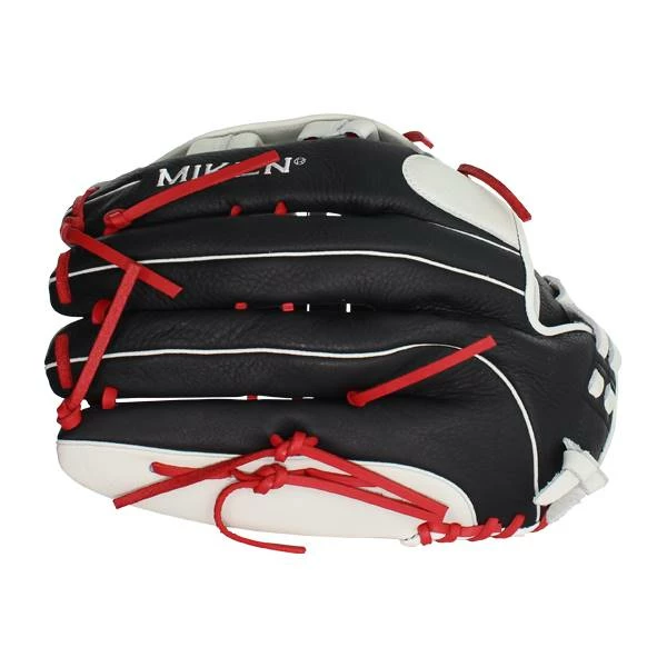 Outlet 🌟 Miken Player Series 15" Slow Pitch Softball Glove: PS150-PH Black, Red, White ⌛ 13 Outlet 🌟 Miken Player Series 15" Slow Pitch Softball Glove: PS150-PH Black, Red, White ⌛ - Image 11
