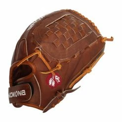 Budget 🎁 Nokona Walnut 12.5" Fastpitch Softball Glove: W-V1250C Brown ⭐ -BaseBallBat Sales Store df3f 02 20 nokona walnut 12 5 fastpitch softball glove w v1250c 25860 3 l