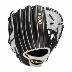 Best Pirce 🛒 Wilson A500 Siren 12" Youth Fastpitch Softball Glove: WBW10042012 Black, White 💯 -BaseBallBat Sales Store df9a 10 21 wilson a500 siren 12 youth fastpitch softball glove wbw10042012 34735 14 l