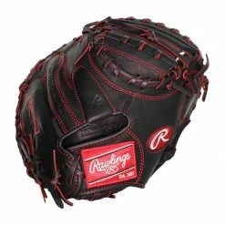 New 😀 Rawlings R9 Series 32" Youth Catcher's Mitt: R9YPTCM32B Black 🎁 -BaseBallBat Sales Store e085 03 20 rawlings r9 series 32 youth catchers mitt r9yptcm32b 30146 7 l