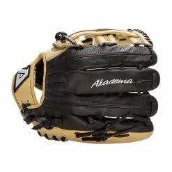 Best Sale 😀 Akadema ProSoft Select Series 13" Baseball Glove: ASF424 Black, Tan 🧨 -BaseBallBat Sales Store e0a2 12 21 akadema prosoft select series 13 baseball glove asf424 35379 9 l