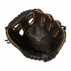 Hot Sale 😀 Mizuno Pro Select 11.75" Baseball Glove: GPS2-600R Black 🎁 -BaseBallBat Sales Store e162 08 21 mizuno pro select 11 75 baseball glove gps2 600r 34540 6 l