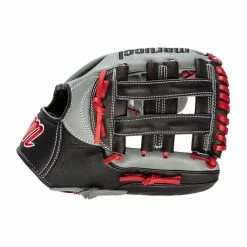 Cheapest 🔔 Marucci Caddo Series 12" Youth Baseball Glove: MFGCADD1200 Black, Grey, Red 🧨 -BaseBallBat Sales Store e585 08 21 marucci caddo series 12 youth baseball glove mfgcadd1200 34973 8 l