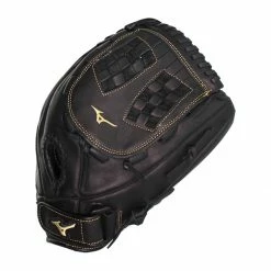 Promo 💯 Mizuno MVP Prime 12.50" Fastpitch Softball Glove: GMVP1250PF3 Black 😀 -BaseBallBat Sales Store e66d 04 20 mizuno mvp prime 12 50 fastpitch softball glove gmvp1250pf3 30840 3 l