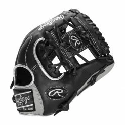 Brand new 💯 Rawlings Encore 11.5" Baseball Glove: EC1150-2B Black, Grey, Silver ⭐ -BaseBallBat Sales Store e890 12 21 rawlings encore 11 5 baseball glove ec1150 2b 34589 3 l