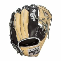 Best deal 😍 Rawlings Heart of the Hide 11.5" Baseball Glove: PRONP4-8BCSS Black, Silver, Tan 👍 -BaseBallBat Sales Store e9a8 12 21 rawlings heart of the hide 11 5 baseball glove pronp4 8bcss 34603 7 l
