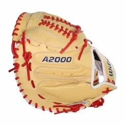 Best Pirce 🔥 Wilson A2000 Aubree Munro Super SnakeSkin AM1 Spin Control 34" Fastpitch Softball Catcher's Mitt: WBW10024434 Tan ⭐ -BaseBallBat Sales Store eac7 09 20 wilson a2000 aubree munro 34 fastpitch softball catchers mitt wbw10024434 33646 5 l