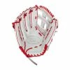 Best deal 🎁 Louisville Slugger TPS 14" Slow Pitch Softball Glove: WTLPSRS1814 Red, White 🎁