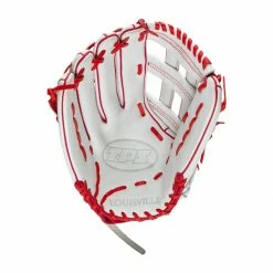 Best deal 🎁 Louisville Slugger TPS 14" Slow Pitch Softball Glove: WTLPSRS1814 Red, White 🎁