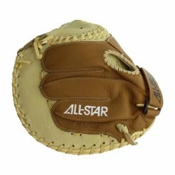 Deals 😍 All Star Pro 31.50" Fastpitch Catcher's Mitt: CMW1011 Brown, Tan 👏 -BaseBallBat Sales Store ef11 12 18 31031 4 m