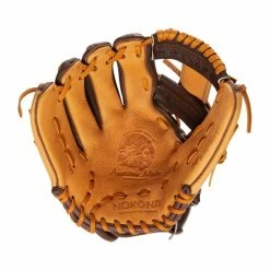 Best Pirce 😀 Nokona Alpha Select 11.25" Youth Baseball Glove: S-V1 Brown, Tan 🤩