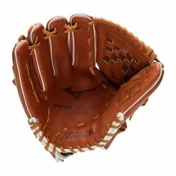 Cheapest ❤️ Mizuno Pro Select 12" Fastpitch Softball Glove: GPSF1200 Brown 👏