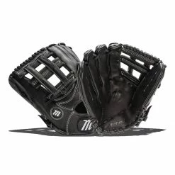 Promo 🎁 Marucci Pro Founders' 12.75" Baseball Glove: M13FG1275H Black ✔️