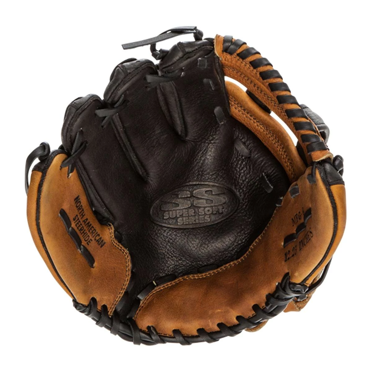 Promo ๐ฏ Miken Super Soft Series 12.25" Slow Pitch Softball Glove: MFG6 Black, Brown ๐งจ 8 Promo ๐ฏ Miken Super Soft Series 12.25" Slow Pitch Softball Glove: MFG6 Black, Brown ๐งจ - Image 6