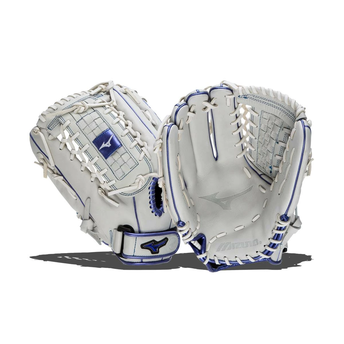 Wholesale 🎉 Mizuno MVP Prime SE 13'' Fastpitch Softball Glove: GMVP1300PSEF8 White/Royal White 😍 3 Wholesale 🎉 Mizuno MVP Prime SE 13'' Fastpitch Softball Glove: GMVP1300PSEF8 White/Royal White 😍
