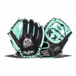 Cheap ๐งจ Rawlings Pro Preferred 11.75" Baseball Glove: PROS315-2BOM Black, Teal ๐