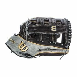 Discount ✨ Wilson A2K 1775 Spin Control 12.75" Baseball Glove: WBW1004131275 Black, Grey 🤩 -BaseBallBat Sales Store f65c 06 21 wilson a2k 1775 spin control 12 75 baseball glove wbw1004131275 34679 7 l