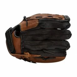 Best Sale ⭐ Miken Super Soft Series 13" Slow Pitch Softball Glove: MFG5 Black, Brown 🧨 -BaseBallBat Sales Store f930 10 21 miken super soft series 13 slow pitch softball glove mfg5 5644 5 l