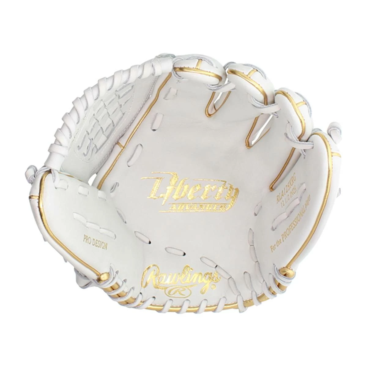 Promo ๐ Rawlings Liberty Advanced 12.5" Keilani Ricketts Fastpitch Softball Glove: RLA125KRG Gold, White โจ 8 Promo ๐ Rawlings Liberty Advanced 12.5" Keilani Ricketts Fastpitch Softball Glove: RLA125KRG Gold, White โจ - Image 6
