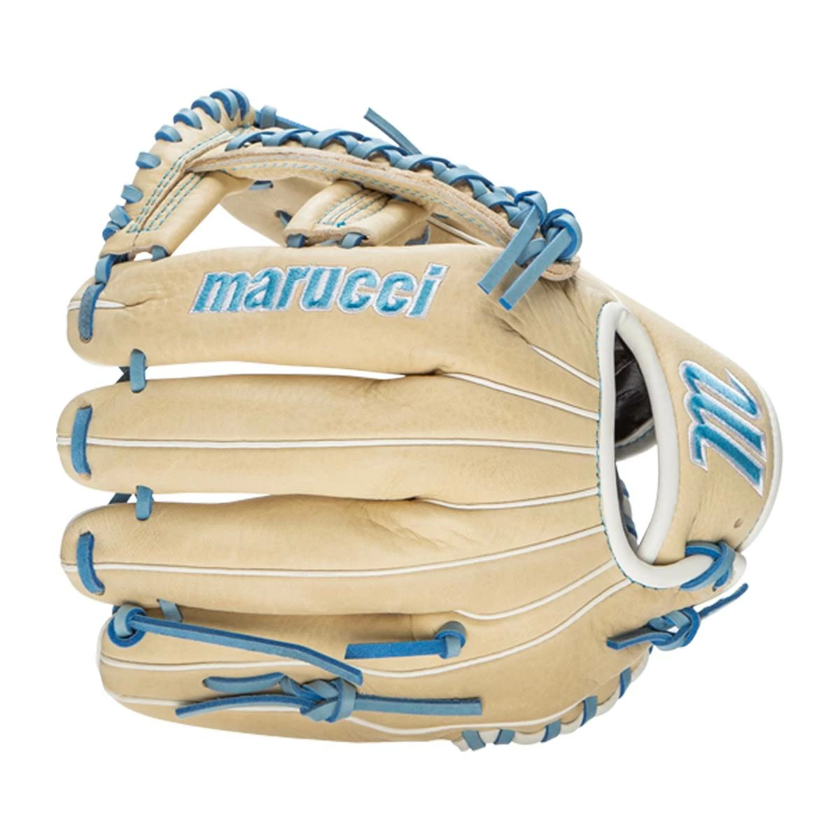 Cheap ❤️ Marucci Palmetto Series 12" Fastpitch Softball Glove: MFGPLM1200FP Blue, Tan 🎉 7 Cheap ❤️ Marucci Palmetto Series 12" Fastpitch Softball Glove: MFGPLM1200FP Blue, Tan 🎉 - Image 5